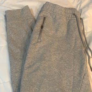 Reebok, grey, sweat pants, size small